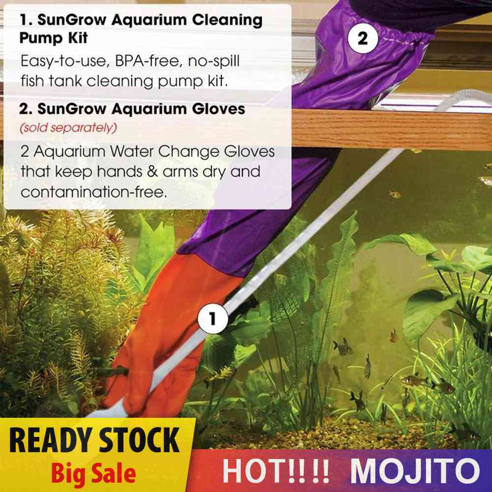 Pipa Siphon Pengganti Air Akuarium Ikan Manual