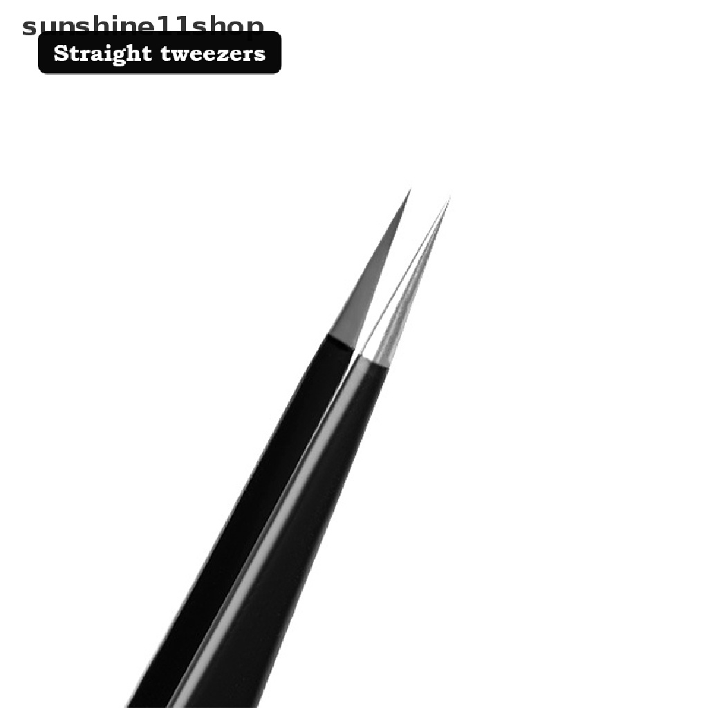 (SHO) Esd-15 Pinset Presisi Bahan Stainless Steel Untuk Perhiasan