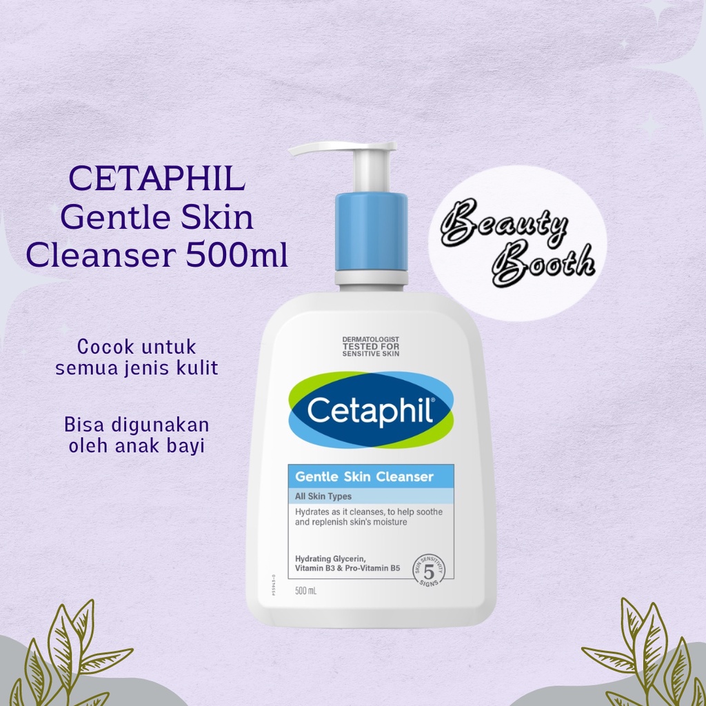 CETAPHIL Gentle Skin Cleanser 500ml ORIGINAL