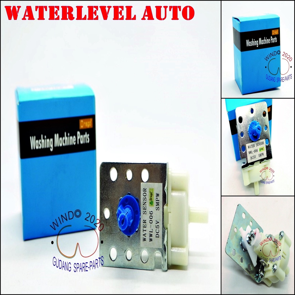 WATER LEVEL MESIN CUCI | SENSOR AIR MESIN CUCI AUTO | OTOMATIS AIR MESIN CUCI | WATER SENSOR MESIN