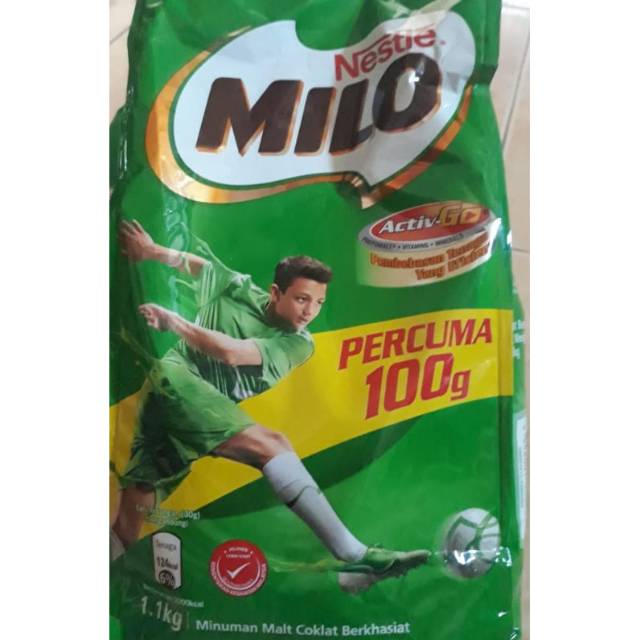 

Susu Nestle Milo Active-Go Ukuran 1.1kg