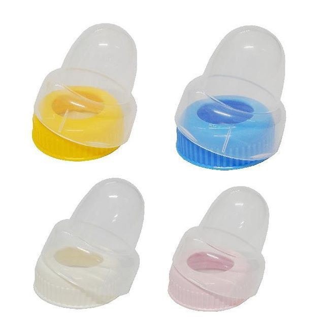 Pigeon Screw Cap &amp; Nipple Cover - Tutup Botol Susu Bayi