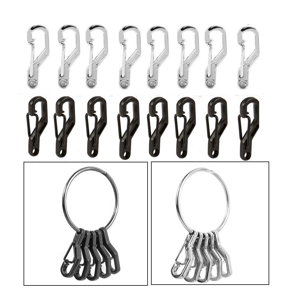 Pineapple 4/5pcs Keyring Buckle New Spring Hook Carabiner Keys Clip