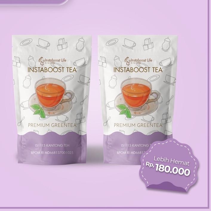 NEW !! 9.9 Bundling Instabost Life Tea Detox 15 Days 2 Pcs [KODE 80]