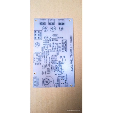 pcb power  ampli 2.1tda7377