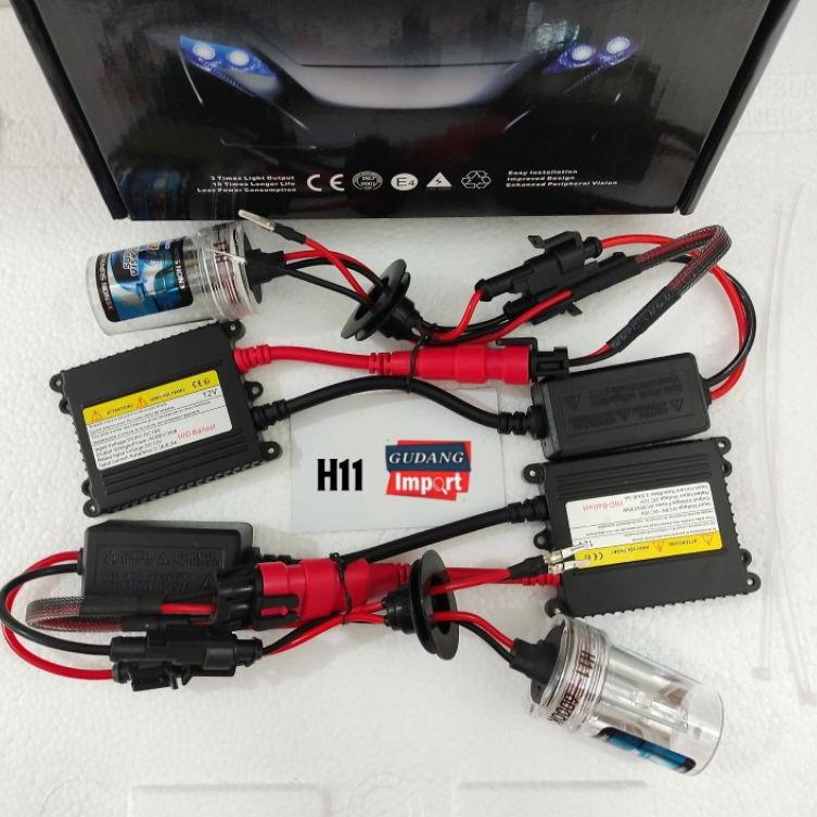 86 LAMPU BOHLAM HID LED MOBIL MOTOR H1 H11 H7 H4XENON AVARNOVA SET ISI 2 QY86 ・