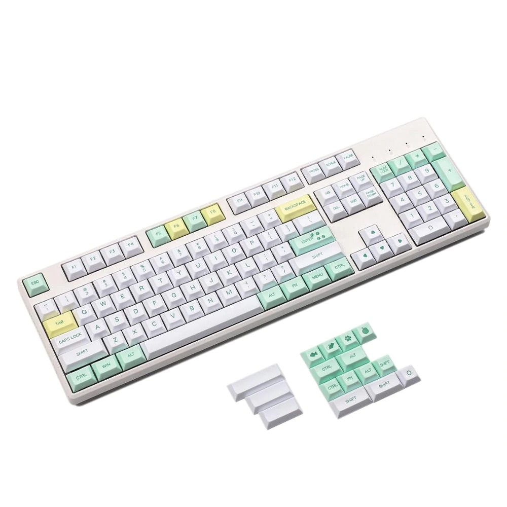 IMPORT YMDK 120 Key Dye Sub DSA Profile PBT Keycap For MX Mechanical Keyboard 104 87 61 YMD96 KBD75