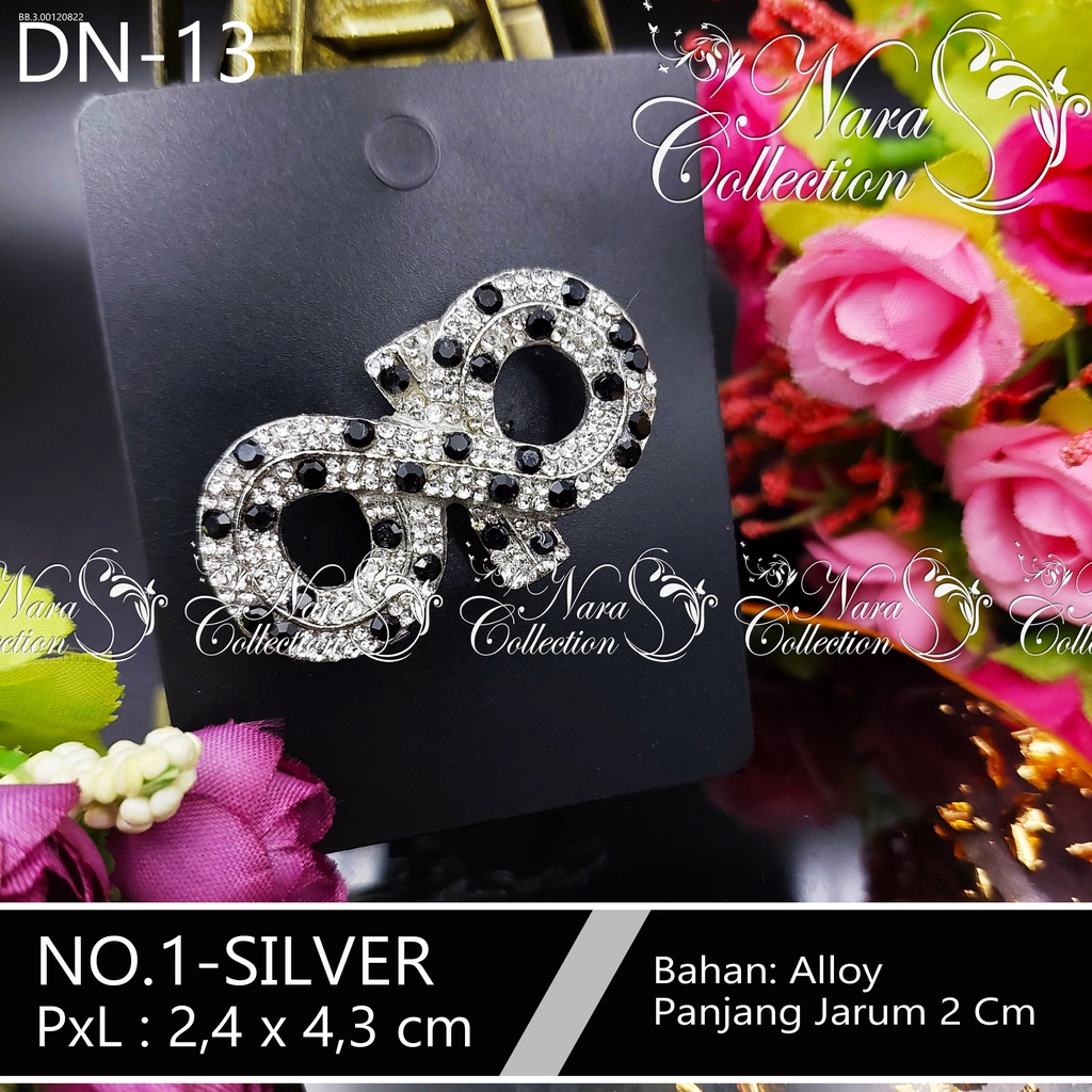 Bros BAHU PIN LOGO Branded Donna Elegan Nara Collection COD DN-13