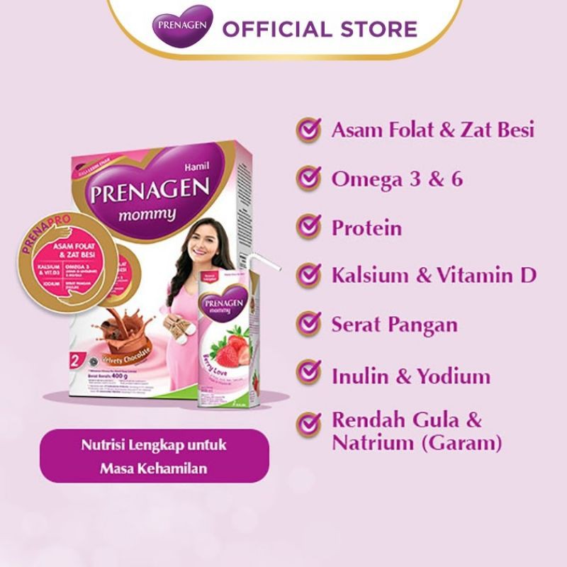 Prenagen Mommy all Varian 400gr &amp; 200gr susu ibu hamil usia 3 bulan ke atas