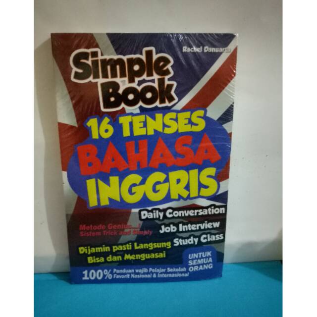 Simple book 16 tenses bahasa inggris