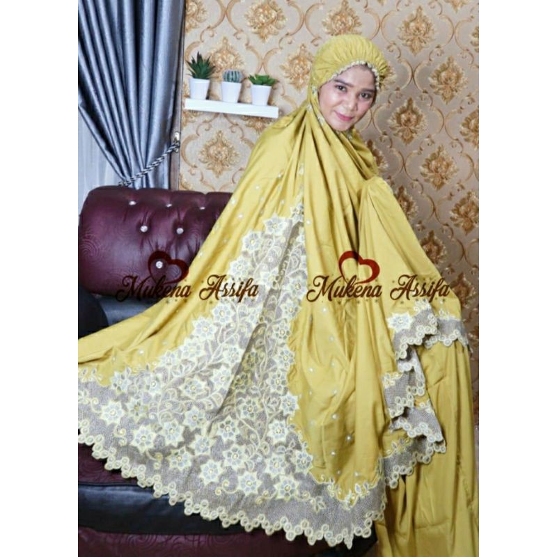 MUKENA DEWASA BORDIR PUNGGUNG MUKENA BORDIR PADANG BUKITTINGGI