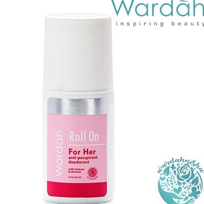 [ROLL ON] WARDAH DEODORAN ROLL ON FOR HER - 60ML