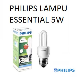 PHILIPS LAMPU ESSENTIAL 5 WATT , PHILIPS LAMPU ESSENTIAL 8 WATT