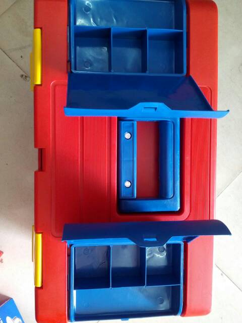 Tool Box PVC Besar/TOOL BOX PVC BESAR MPH PRO / TOOLBOX KOTAK PERKAKAS KUNCI TANG OBENG ALAT PENYIMPANAN PERKAKAS