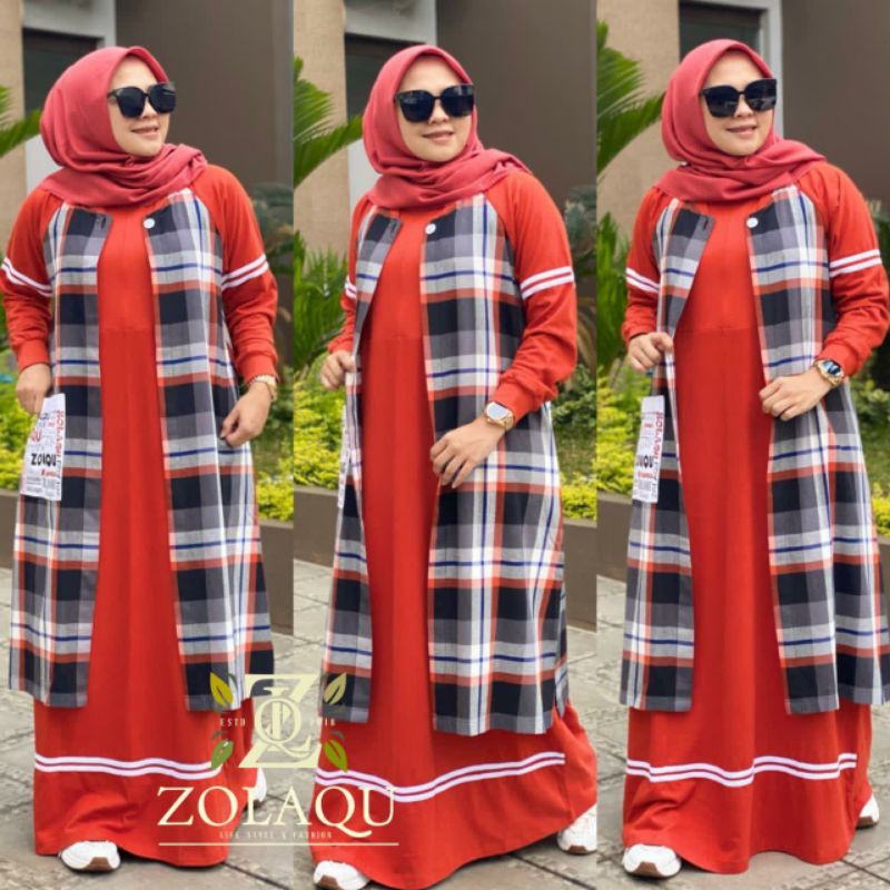 Set gamis Zolaqu