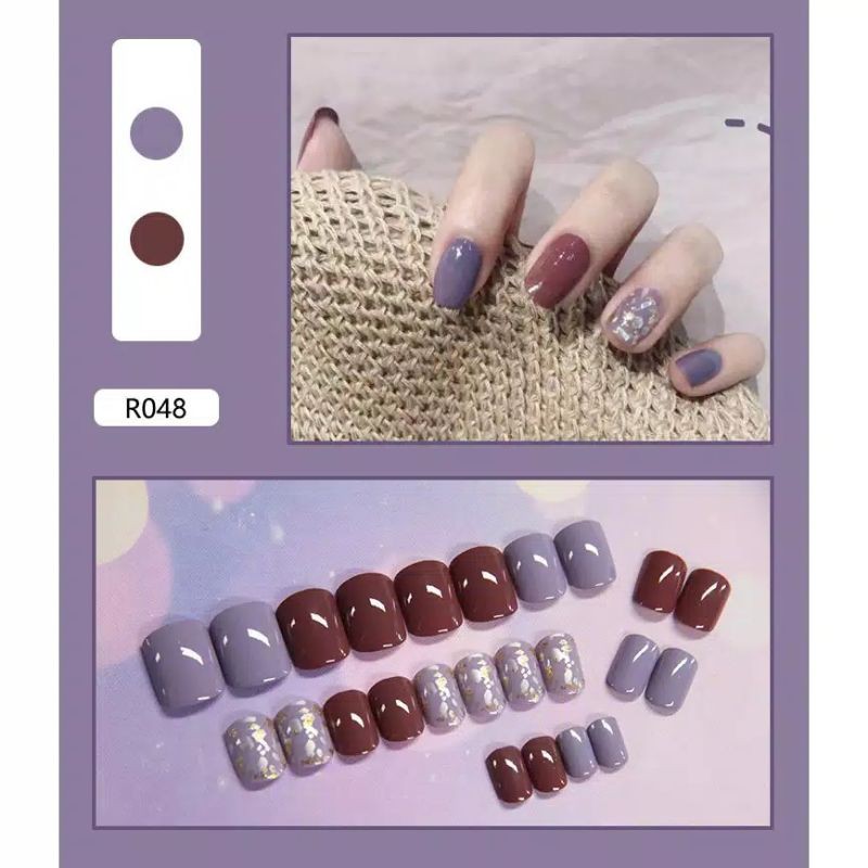 ❤Miss.Vinka❤ BANYAK MOTIF Import Kuku Palsu 3D / Nails Art Wedding / #2