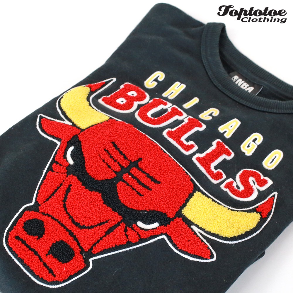 Patch Chenille Embroidery Huruf CHICAGO Aplikasi