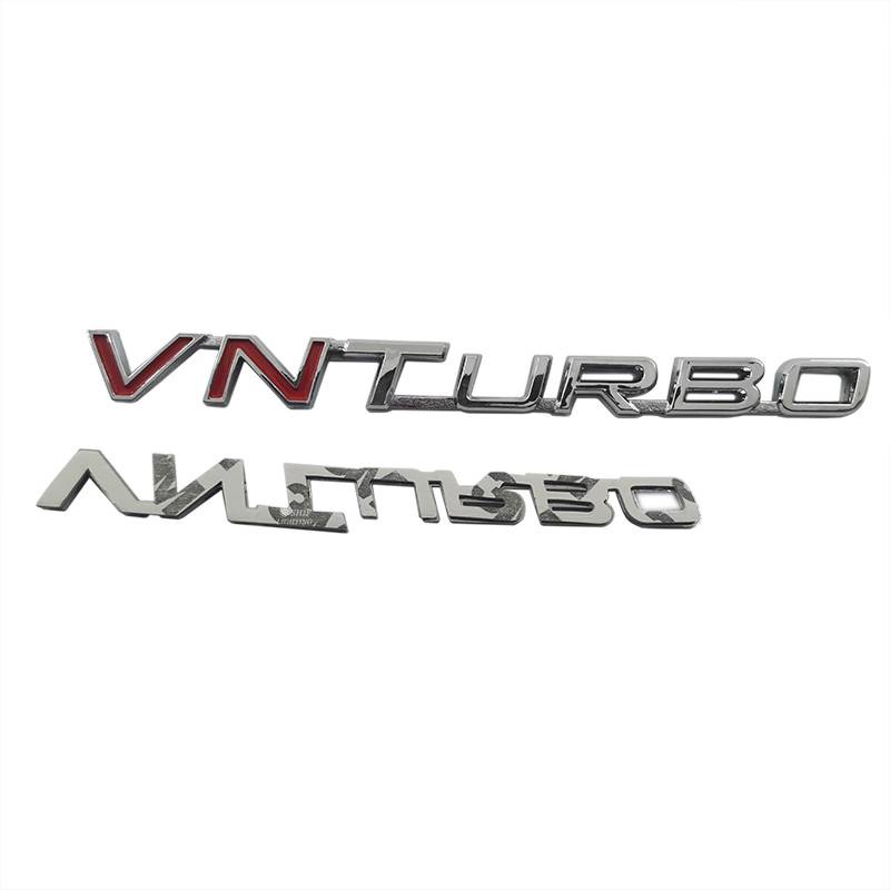 1 x ABS VN TURBO VN Turbo Car Auto Decorative Emblem Badge Sticker Decal Replacement