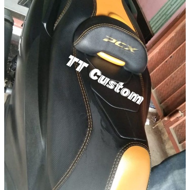 Kulit jok modifikasi custom untuk motor PCX/Cover jok