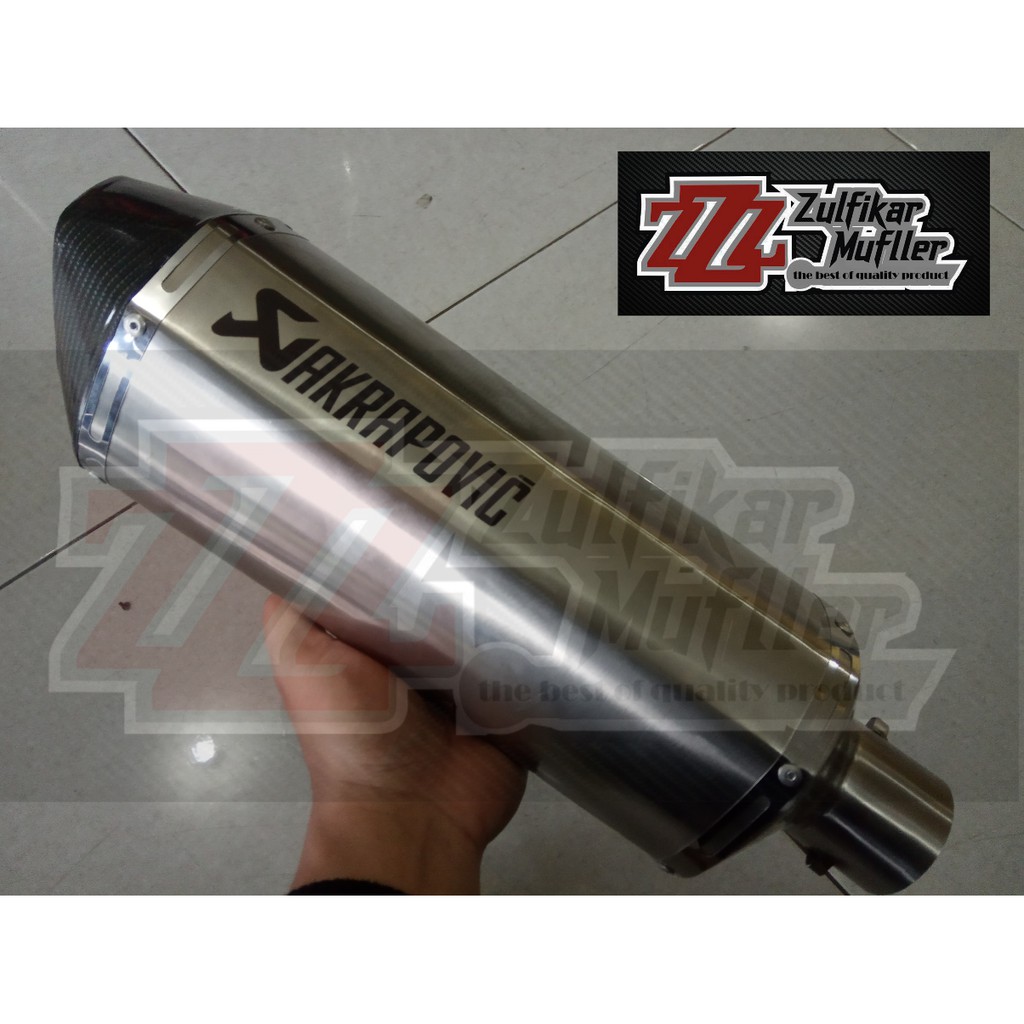 silincer knalpot racing akrapovic stainles slovenia