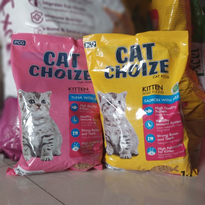 Makanan Kucing Cat Choize Kitten 10 Kg (10 pcs) - Cat Choize Kitten All Varian