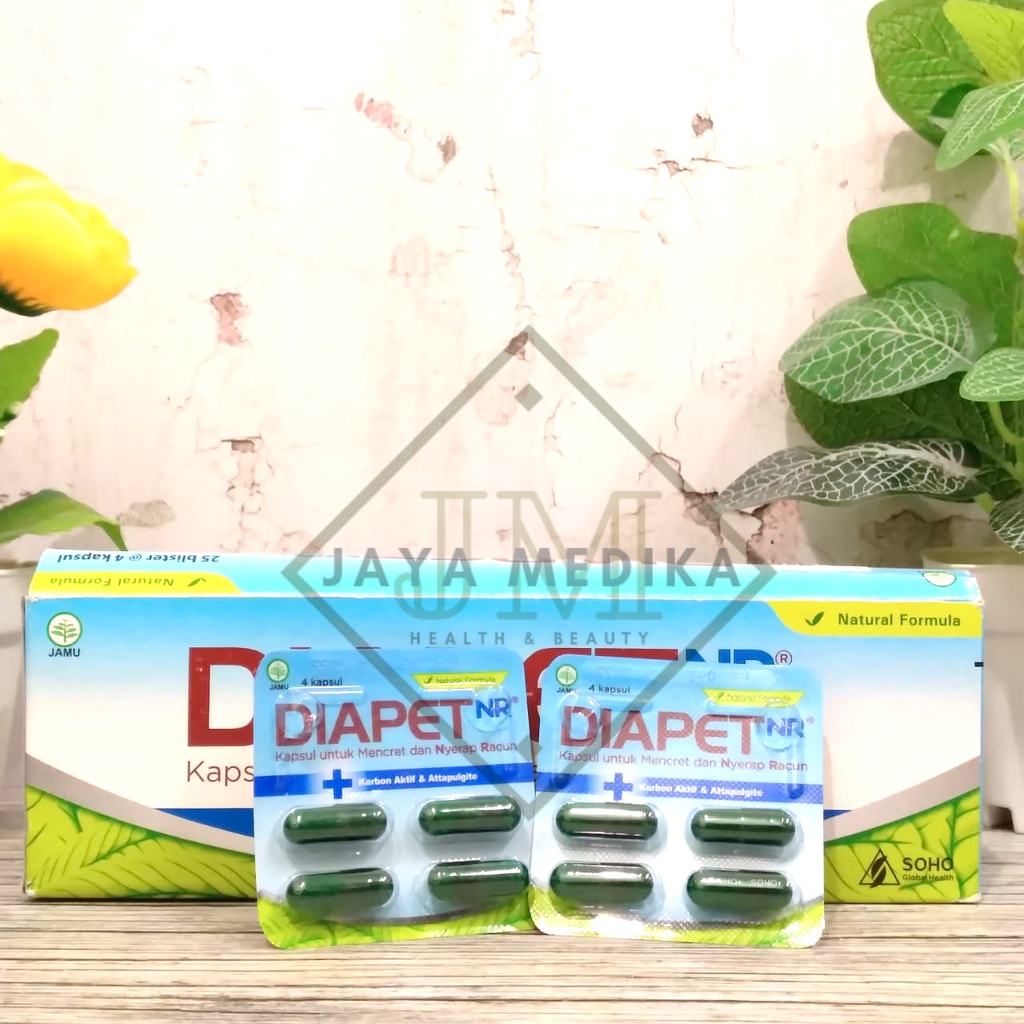 Diapet NR Kapsul Obat Diare Isi 4 Tablet