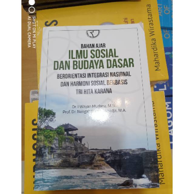 Buku Bahan Ajar Ilmu Sosial Dan Budaya Dasar Berorientasi Integrasi Nasional Dan Harmoni Sosial Shopee Indonesia