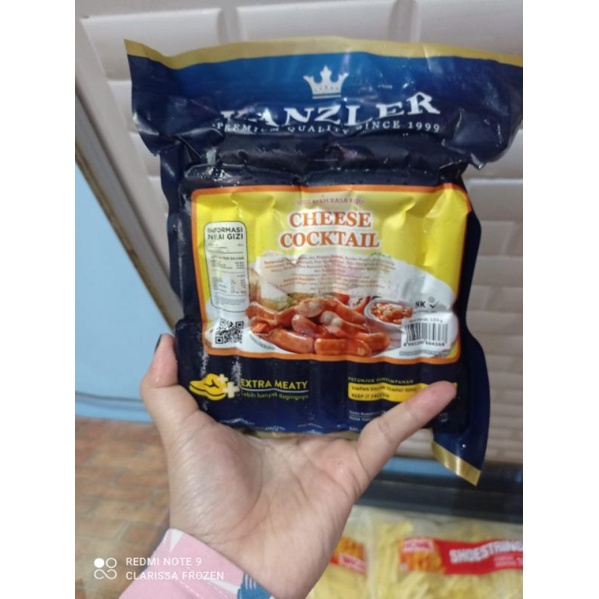 

kanzler sosis cocktail keju isi 500 gram