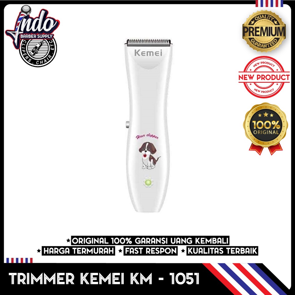 Alat Cukur Hewan peliharan Pet Clipper Kemei 1991 KM 1991 / Pet Clipper Kemei 1051 Rechargeable