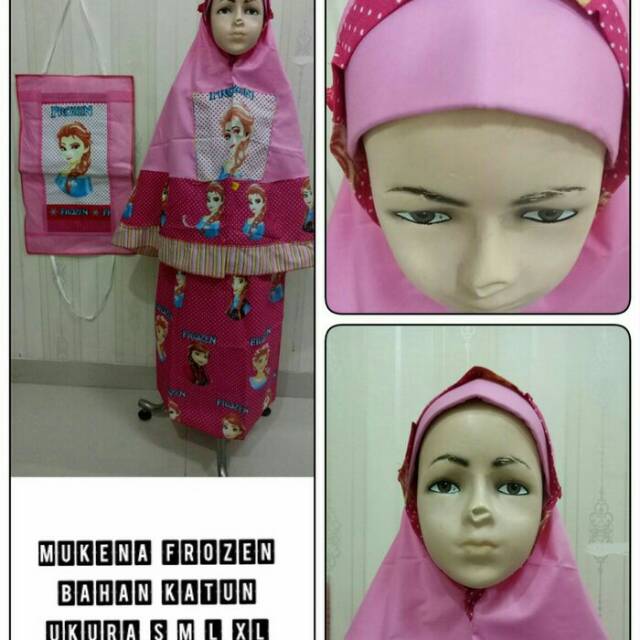 MUKENA ANAK KARAKTER FROZEN