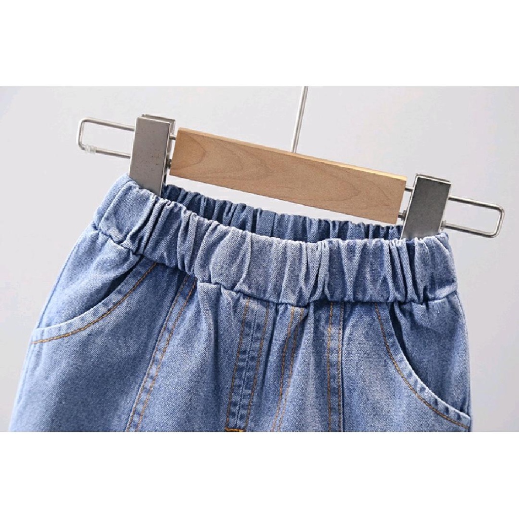 COD/SETELAN ANAK LAKI-LAKI/SETELAN BAWAHAN JEANS TERBARU 1-5 TAHUN