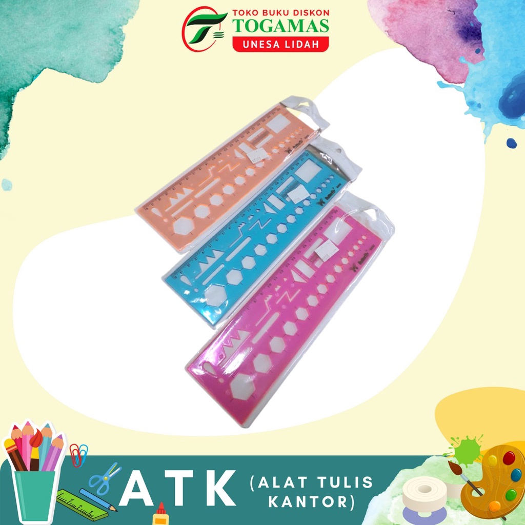 

PENGGARIS BT-9450 TEMPLATE BUTTERFLY / READY STOCK
