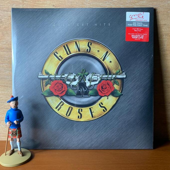 PIRINGAN HITAM / VINYL GUNS N ROSES - GREATEST HITS termurah