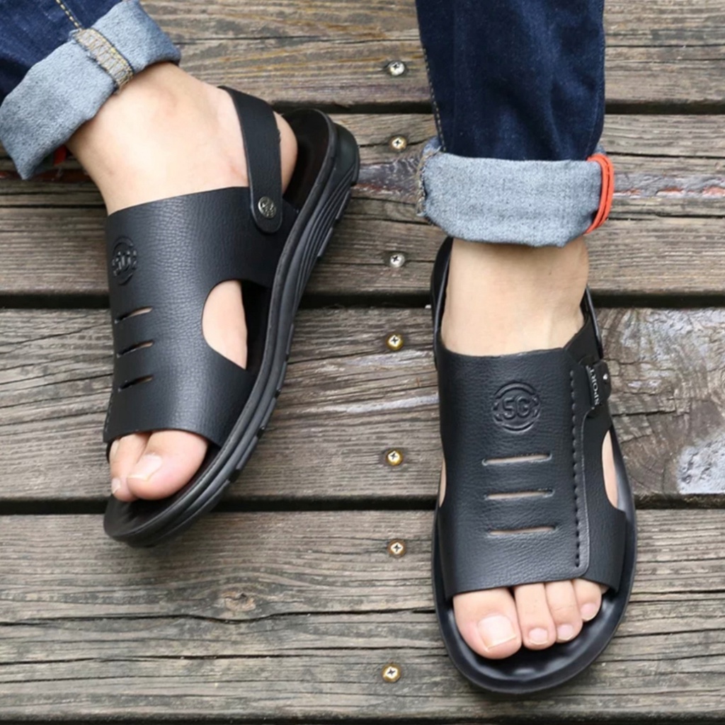 LUTTON - sandal pria casual - SANDAL PRIA LT 400