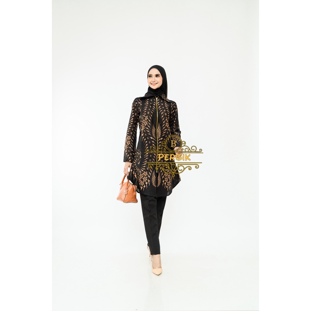 Maura Couple - Sania Ruffle Batik Couple Ori Ndoro Jowi Garansi Termurah Shopee - BATIK MODERN SOLO-TNZ Keris