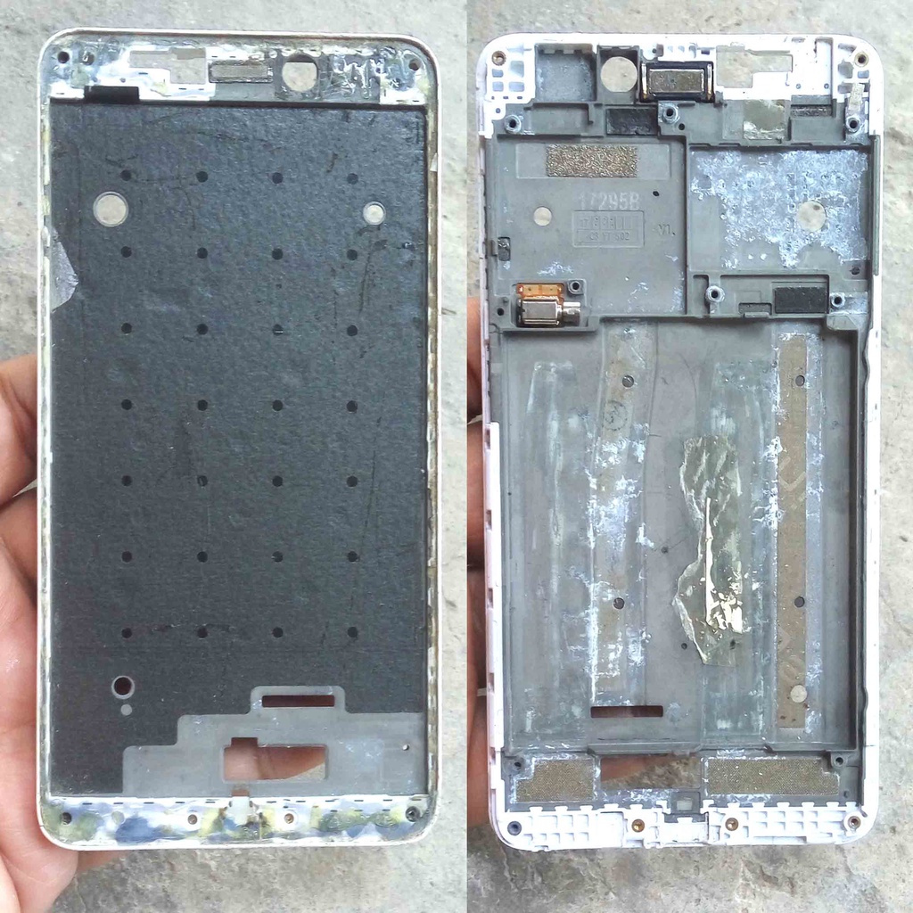 Frame Bezzel Xiaomi Redmi 4a Tatakan LCD Redmi 4A Tulang Tengah LCD Xiaomi Redmi 4A Ori Copotan