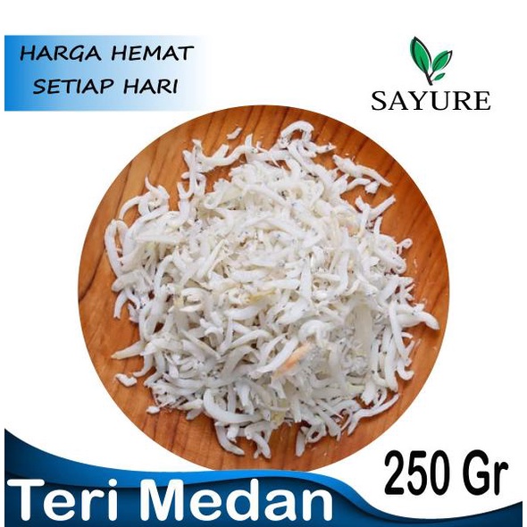 

[COD] IKAN TERI MEDAN GURIH 250 GR [COD]