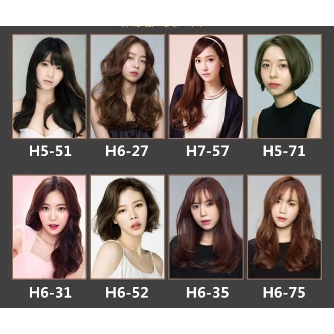 CARAMEL H6-31 hair color pewarna cat rambut natural brown cokelat