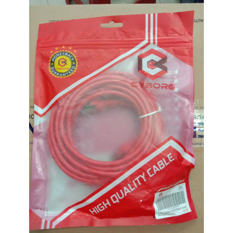 KABEL LAN CYBORG 5 METER CAT 6E