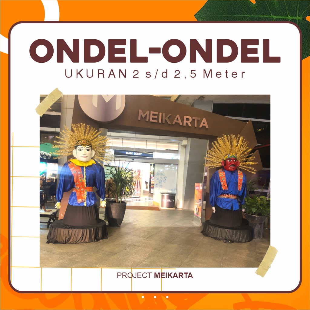 Ondel-ondel 2 Meter