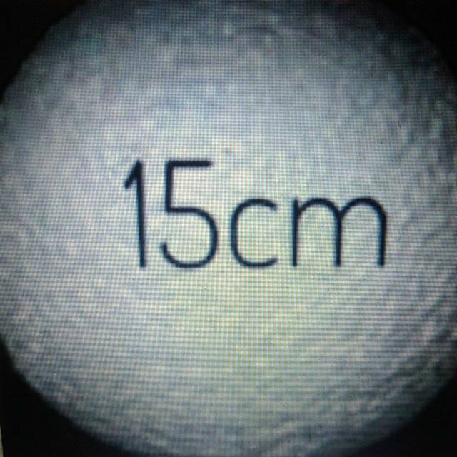 Gabus bola 15 cm diameter 15cm besar bulat halus padat warna putih styrofoam sterefoam jumbo big