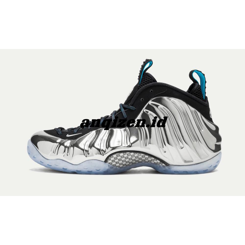 nike air foamposite silver