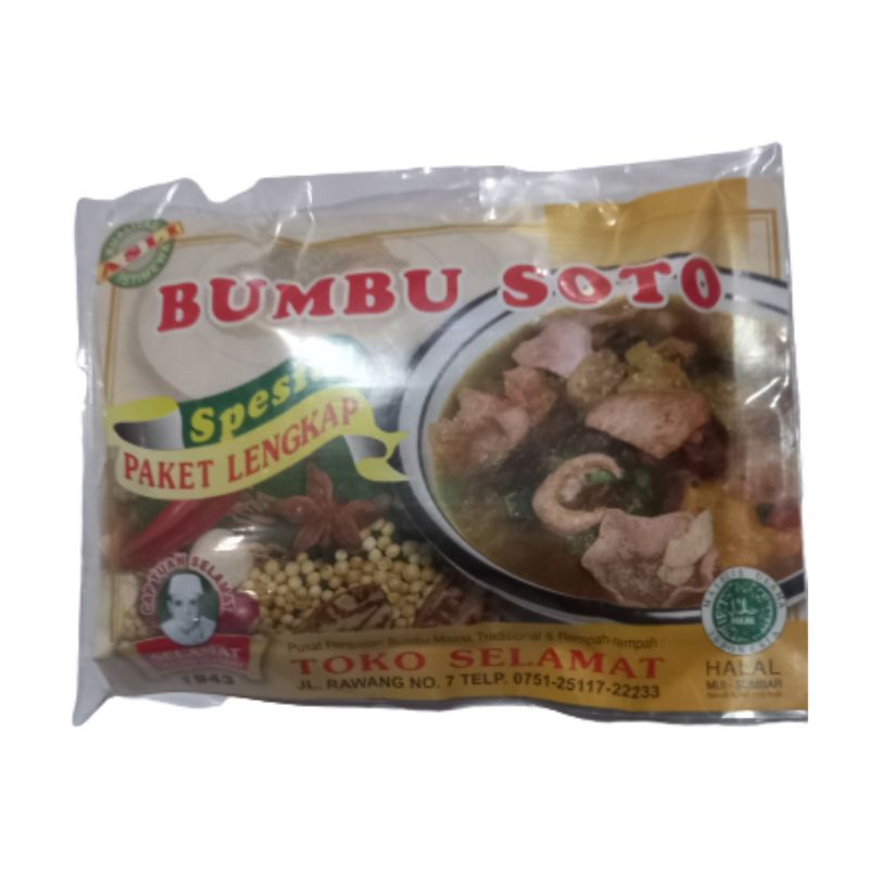 

Bumbu Soto Lengkap Selamat Majid Hamid 100 gr