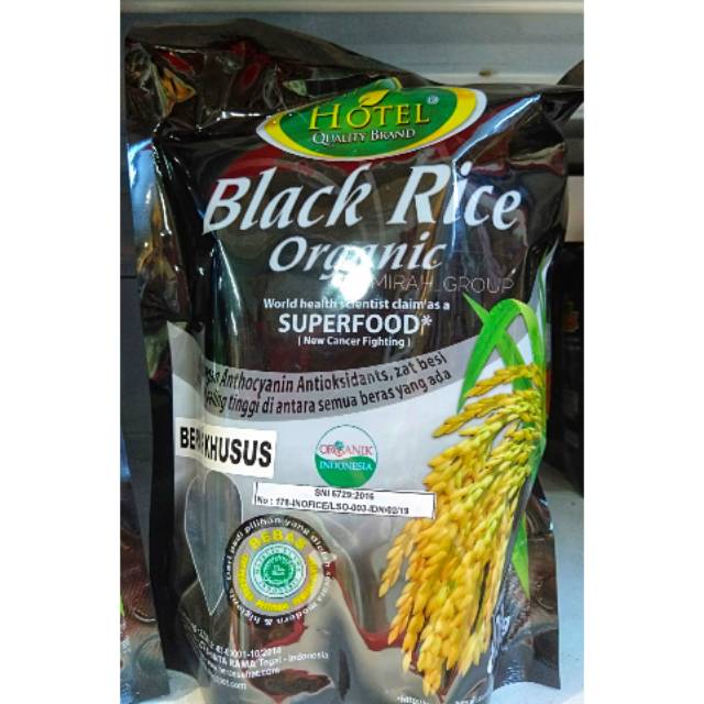 

Beras Hitam Organik SUPER FOOD(baik bagi penderita kanker)