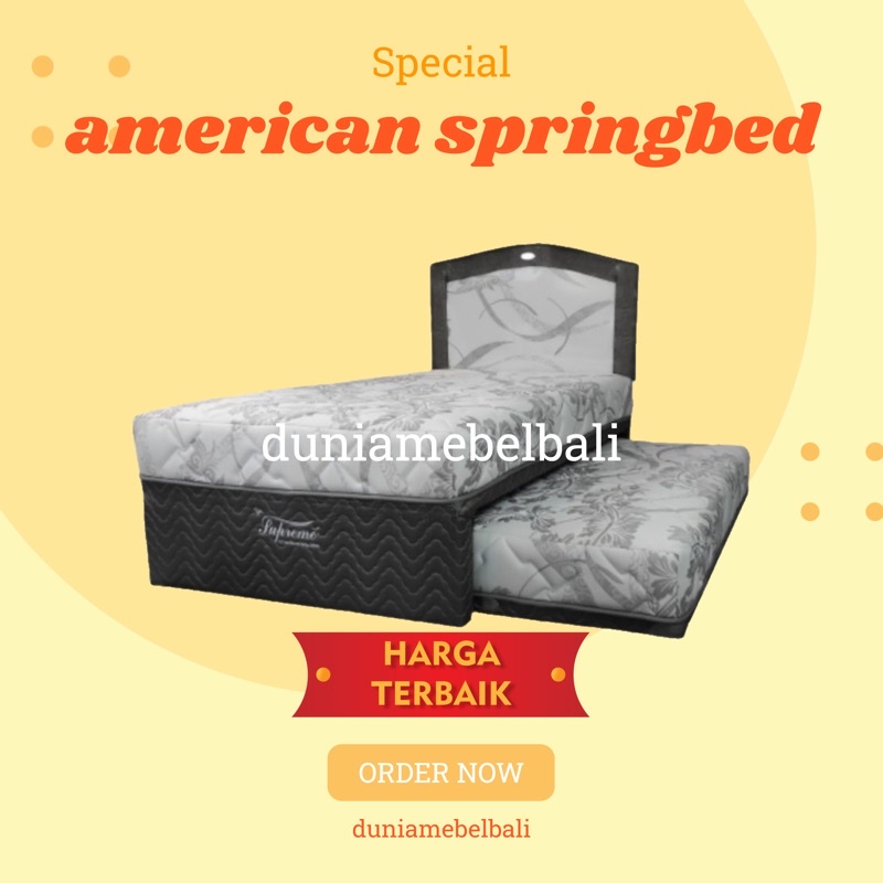 DENPASARarea kasur 2 in 1 two in one american 120 sorong