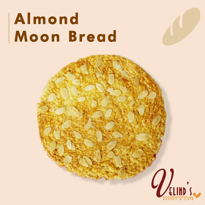 

Moon Bread/ Velind's Bakery/ Roti Bulan Krispy - Almond