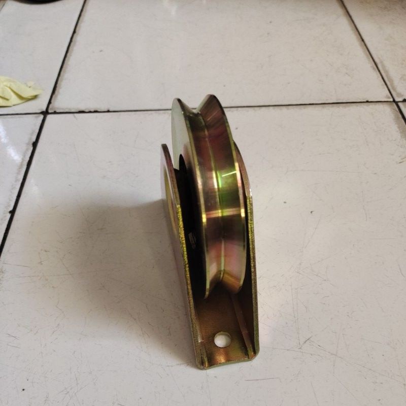 roda pagar besi 100mm (4&quot;) / roda pintu pagar 100mm (4&quot;)