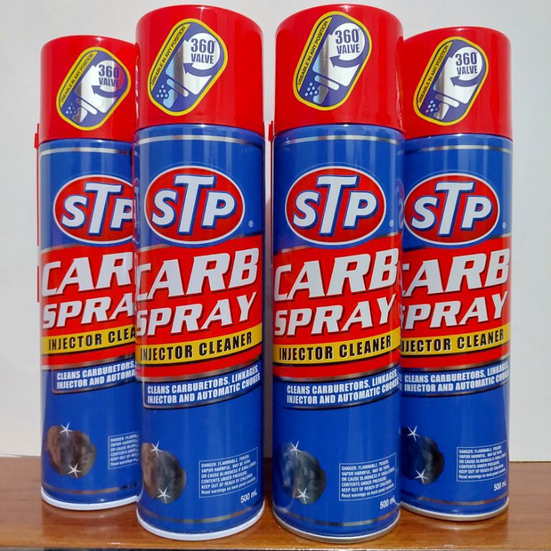 STP Carb Spray Carbu Karbu Cleaner Pembersih Karburator dan Injector 500ML 300ml