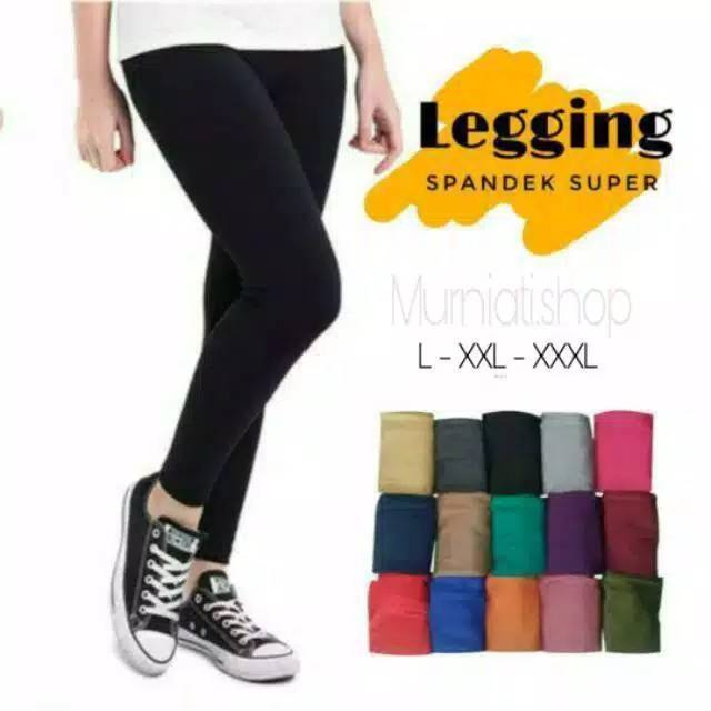 LEGGINGS SPANDEK/LEGGINGS POLOS