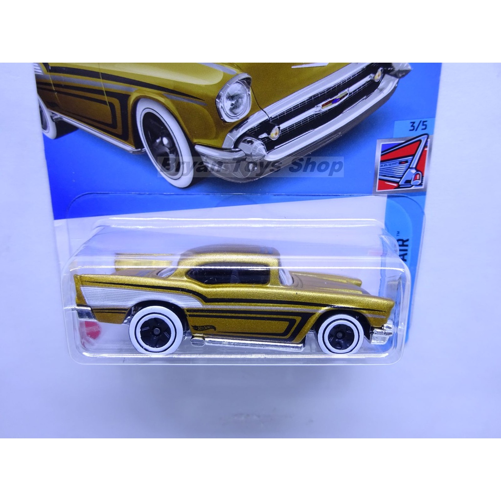 Hot Wheels 57 Chevy Gold